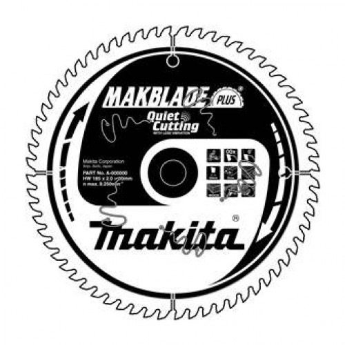 Makita B-09824 lame de scie 260x30 48 Z